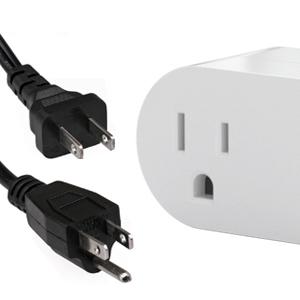 Wall Tap Adapter with On/Off Power Switch