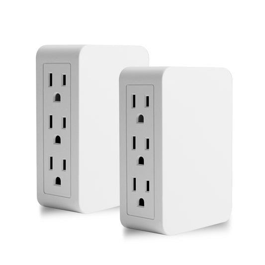 Plug in Outlet Extender 2Pack