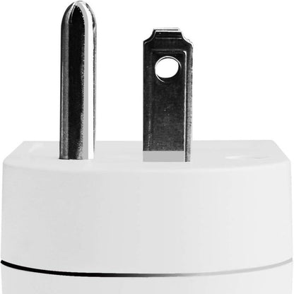 Grounded Outlet Wall Tap Adapter 2Pack