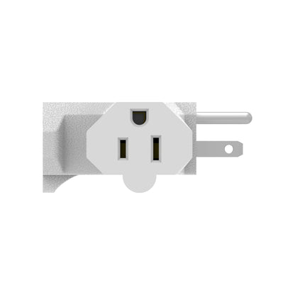 Three Plug Outlet Adapter 4PACK