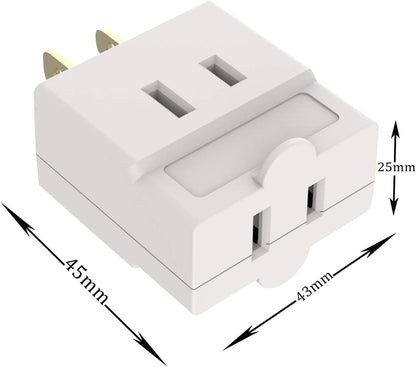 Cube Wall Plug-In Outlet