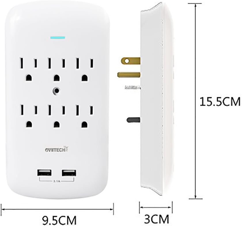 6 Outlet Wall Adapter