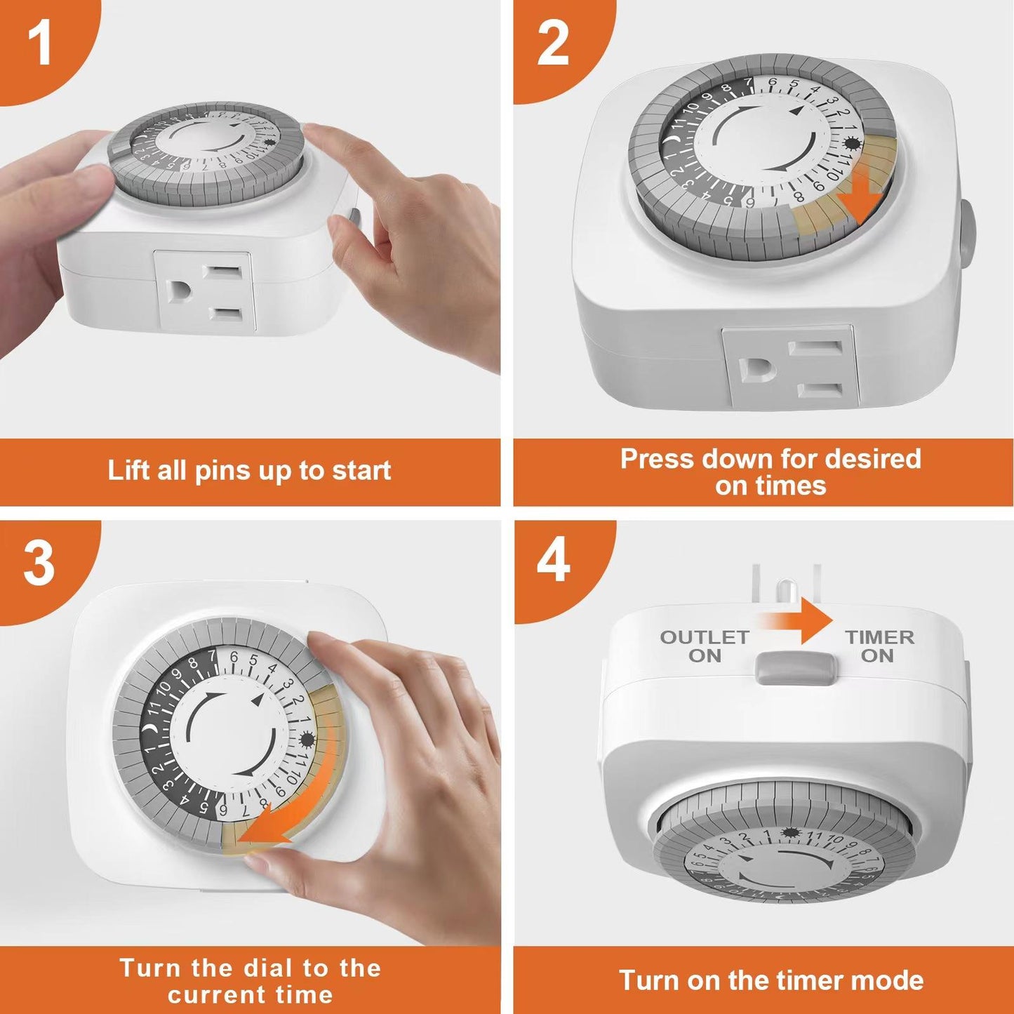 24 Hour Indoor Mechanical Timer