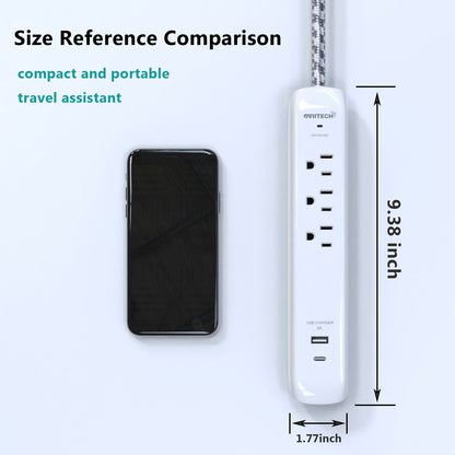 Power Strip with USB/C