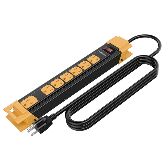 7 Outlets Mountable Metal Power Strip