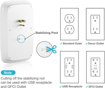 6 Outlet Wall Adapter