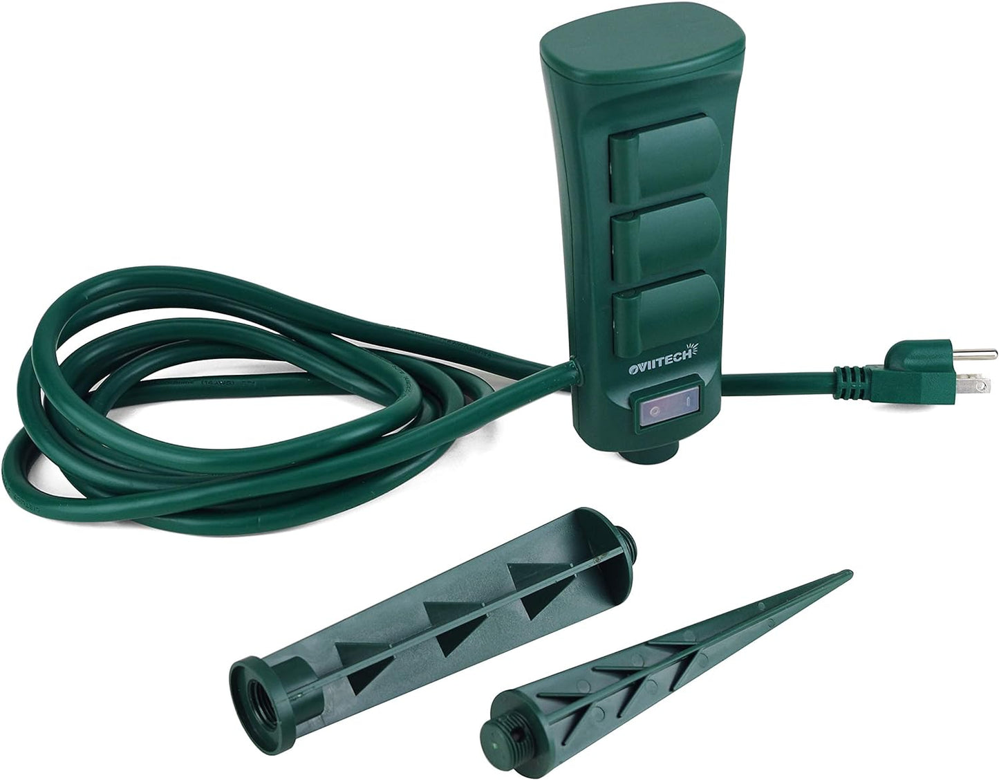 6-Outlet Outdoor Yard Power Stake